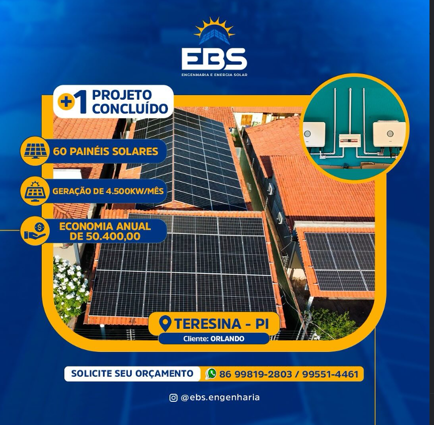 Projeto solar de grande porte